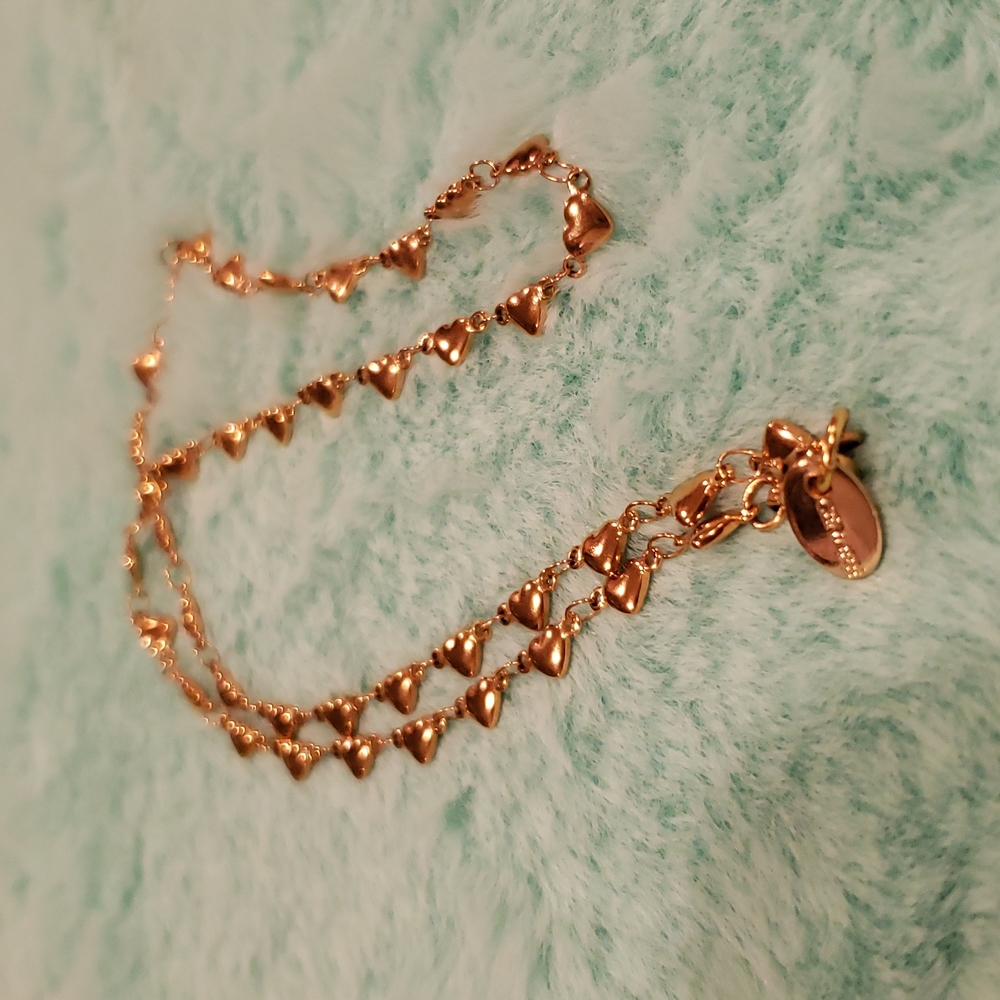 Cendré 18k gold plated heart necklace